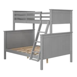 Twin Over Full Deirdra Bunk Bed - Linon -Linon GUEST 67e39f75 a792 4368 988f 4ccb8ea95b4c