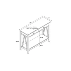 Titian Console Table - Linon 27 Titian Console Table - Linon -Linon GUEST 68317c3f 0bc0 4452 a05e d4caced2930c