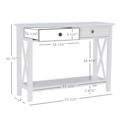 Davis Console Table - Linon -Linon GUEST 6841dee4 eb1c 4e91 8345 f25fe72457b7
