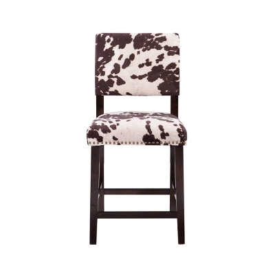 Corey 24" Counter Height Barstool Wood - Linon 4 Corey 24" Counter Height Barstool Wood - Linon - Image 2