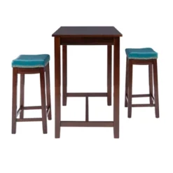 3pc Claridge Counter Height Dining Set - Linon -Linon GUEST 6bf10650 e781 4051 93ec 08fd0dc0471c