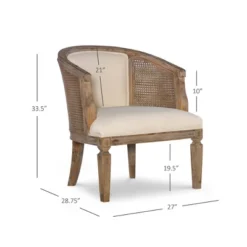 Kensington Cane Chair - Linon -Linon GUEST 6d15fb08 8bc8 4227 bfdd 5f4871e394ec