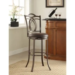 Colton Barstool Brown - Linon -Linon GUEST 70a75071 b94c 43ca 9d4f 249cc07cba68