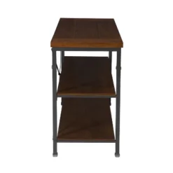 Austin TV Stand For TVs Up To 40" Light Brown - Linon -Linon GUEST 7396363a d398 4d12 b062 412e70d44855