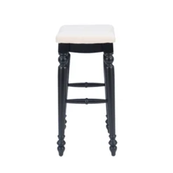 Marino Backless Barstool Wood - Linon -Linon GUEST 76062e41 75e2 4c59 8d38 d473b1d17621