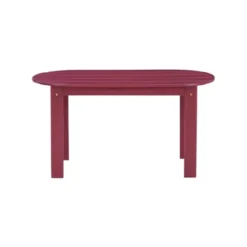 Adirondack Oval Coffee Table - Linon