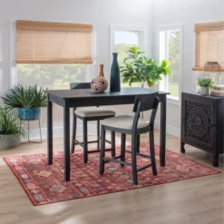 24" Jordan Counter Height Barstool - Linon -Linon GUEST 76d0e916 86ad 4e9a bfc2 bebf2b04152e