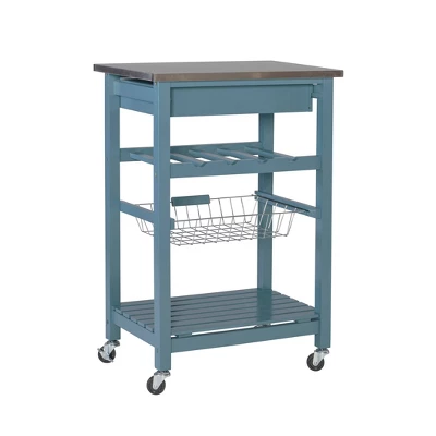 Clarke Kitchen Cart - Linon 8 Clarke Kitchen Cart - Linon - Image 6