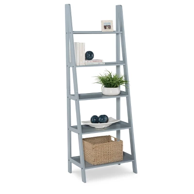 Acadia Ladder Bookshelf - Linon 6 Acadia Ladder Bookshelf - Linon - Image 4