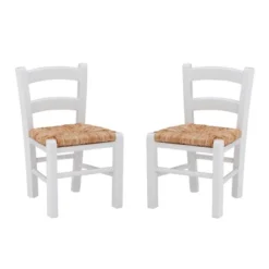 Set Of 2 Rathel Kids' Chairs - Linon -Linon GUEST 81053b11 b28f 4024 8763 afa88022c9b5