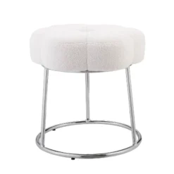 Seraphina Accent Vanity Stool - Linon -Linon GUEST 88025d50 9870 4e7b 9e96 93b2833f45fa