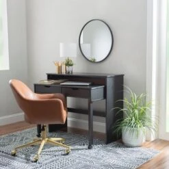 Brookville Extendable Console Desk - Linon 35 Brookville Extendable Console Desk - Linon -Linon GUEST 888608f0 2113 498d b82a 402c43beade4