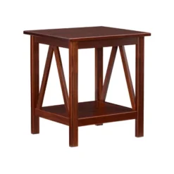 Titian End Table - Linon -Linon GUEST 8a1c893e db8b 4d53 bee1 c127371a6c8b