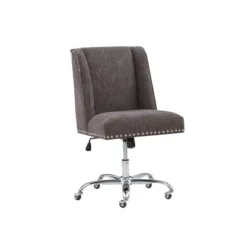 Draper Office Chair - Linon -Linon GUEST 8ad8bcbb 958e 4b68 b53e cf5d60bd35b5
