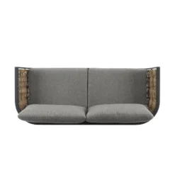 Ashby Loveseat - Gray/Black/Natural - Linon 18 Ashby Loveseat - Gray/Black/Natural - Linon -Linon GUEST 8b5c5502 75f9 44ac 998e f1dbb33d1363
