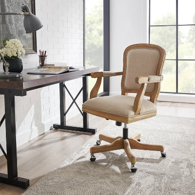 Maybell Office Chair - Linon 3 Maybell Office Chair - Linon