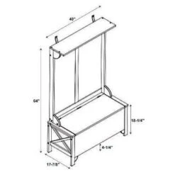 Anna Hall Tree Black - Linon 25 Anna Hall Tree Black - Linon -Linon GUEST 8ea4d136 e360 42a3 a0a1 63fdc5253ac2