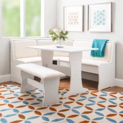 Penrose Storage Nook Dining Set - Linon -Linon GUEST 94d6d897 8045 4d6f b6f8 917facd3a5b5