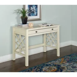 Whitley Antique Desk White - Linon -Linon GUEST 9e825554 6b76 47cc 8fcc c91e6efc7df2