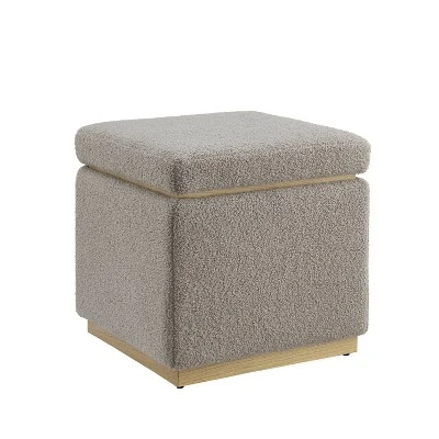 Lucinda Square Ottoman - Linon 14 Lucinda Square Ottoman - Linon - Image 12