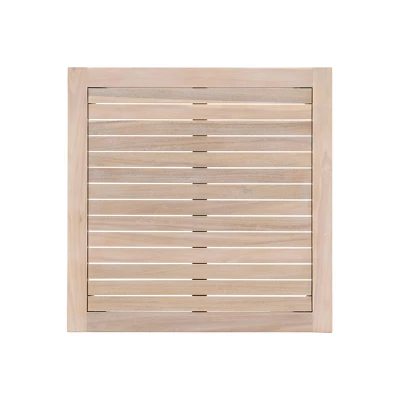 Linon Acacia Square Melita Coffee Table 6 Linon Acacia Square Melita Coffee Table - Image 4