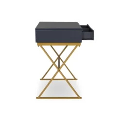 2 Drawer Campaign Desk - Linon -Linon GUEST a535f49a 69c2 44b3 83a5 052db9790825