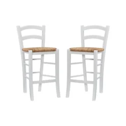 Set Of 2 Emilo Counter Height Barstools - Linon -Linon GUEST a665fd0d e760 4640 a34d 54f1e8e38e12