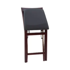 Triena X Back Folding Counter Height Barstool Espresso - Linon -Linon GUEST a7e63276 730b 4e56 a387 5d1c37036595