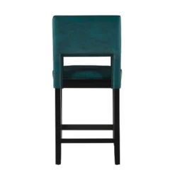 24" Vega Counter Height Barstool Hardwood - Linon -Linon GUEST a88c0ec4 6383 4c25 80b0 56eaf89205bd
