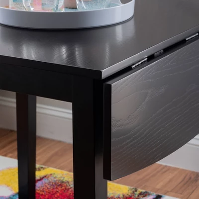 Torino Square Drop Leaf Dining Table - Linon 14 Torino Square Drop Leaf Dining Table - Linon - Image 12