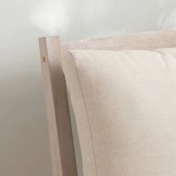 Linon Melita Acacia Corner Chair Beige/Natural -Linon GUEST aee77fee adf7 4a06 8b16 f7e598c5b53a