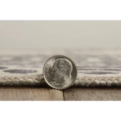 Warson Washable Outdoor Rug Ivory/Brown - Linon -Linon GUEST b295a36a 671e 4f01 b7b3 d2481c41bf02