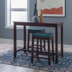 3pc Claridge Counter Height Dining Set - Linon