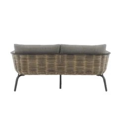 Ashby Loveseat - Gray/Black/Natural - Linon 17 Ashby Loveseat - Gray/Black/Natural - Linon -Linon GUEST b4898d00 20db 4025 8c64 fae4fc832339