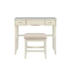 Jackson Vanity Set Cream - Linon 23 Jackson Vanity Set Cream - Linon -Linon GUEST b4cc39a9 7d9b 43e0 8538 e60ca000df34