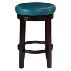 Maya Swivel Backless Counter Height Barstool - Linon