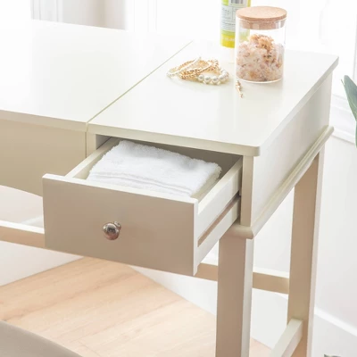 Jackson Vanity Set Cream - Linon 18 Jackson Vanity Set Cream - Linon - Image 16