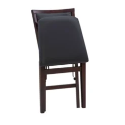 2pc Claire Folding Chair Espresso - Linon 19 2pc Claire Folding Chair Espresso - Linon -Linon GUEST badcb8af 24c4 4e62 89bc 024336727d09