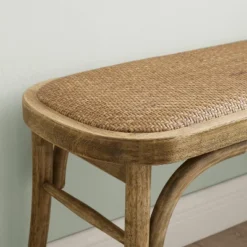 Helia Bentwood Bench - Linon -Linon GUEST bf512bf4 a59f 4aa9 bdb7 eb086f084bd5
