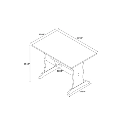 Chelsea Nook Dining Table Set - Linon 21 Chelsea Nook Dining Table Set - Linon - Image 19