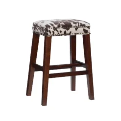 Walt Backless Barstool Wood - Linon -Linon GUEST c3ba7d50 26a1 4eed a6dc 71c01ad55754