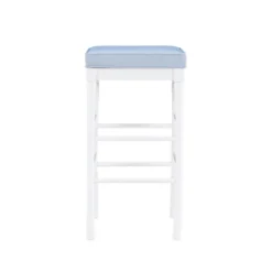 Set Of 2 Devin Barstool White - Linon -Linon GUEST c3ebf5b2 7f90 4e23 b25a 81c7a97eb94a