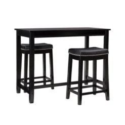 3pc Claridge Counter Height Dining Set - Linon -Linon GUEST c4e90f9b 5378 4dd6 a8d2 1e9dc1809dae
