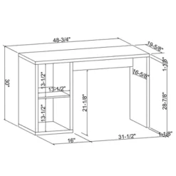 Alexei 2 Cube Desk - Linon -Linon GUEST c601e522 8165 4fba b816 287d33931f81