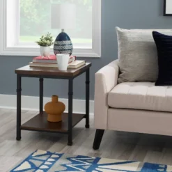 Austin End Table Brown - Linon -Linon GUEST c864c91e 6206 4d06 b4d9 62383d66683d