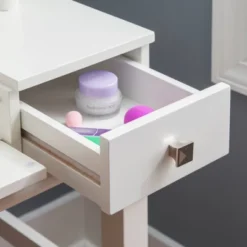 Adler Vanity Set White - Linon -Linon GUEST c899e756 f8b4 4f41 b8c0 7f909fa3341e