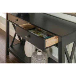 Davis Console Table - Linon -Linon GUEST cebee71a 2dac 457e a31a a1727cf194f9