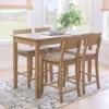 5pc Jordan Tavern Counter Height Dining Set - Linon