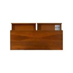 Mid-Century Modern 6 Drawer Dresser Walnut - Linon -Linon GUEST d4682589 21e0 4548 a6ce 498db63c932a