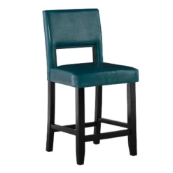 24" Vega Counter Height Barstool Hardwood - Linon -Linon GUEST d6130366 ac9b 4cd2 b959 e999c1df284f